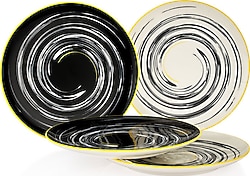 Schafer Mixed 4'lü Pasta Tabağı