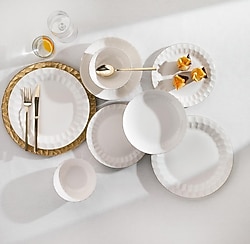 Schafer Nancy Gold 24 Parça 6 Kişilik Yemek Takımı