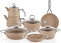 Schafer New Range Krem Çeyiz Seti 11 Parça