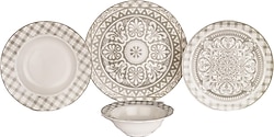 Schafer Posy 24 Parça 6 Kişilik Yemek Takımı