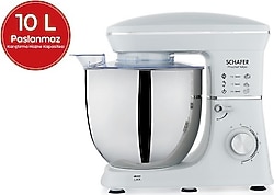Schafer Prochef Maxi 2000 W Beyaz 10 lt Stand Mikser