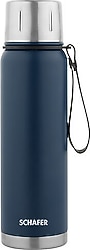 Schafer Steely Lacivert 750 ml Çelik Termos