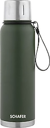 Schafer Steely Yeşil 1 lt Çelik Termos