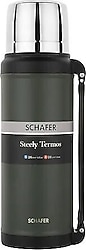 Schafer Steely Yeşil 2 lt Çelik Termos