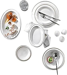 Schafer Superfine Bone Delicea 56 Parça 12 Kişilik Yemek Takımı