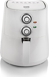 Schafer Thermochef Manuel Airfryer 3.5 lt Beyaz Yağsız Fritöz