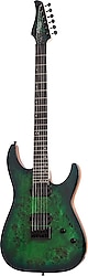 Schecter C-6 Pro Elektro Gitar Aqua Burst