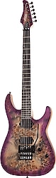 Schecter C-6 Pro FR Elektro Gitar Aurora Burst
