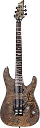 Schecter Omen Elite 6 FR Charcoal Elektro Gitar
