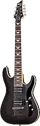 Schecter Omen Extreme 7 Telli See-Thru Black Elektro Gitar