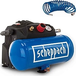 Scheppach HC06 1.6 Hp 8 Bar 6 lt Yağsız Kompresör
