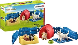 Schleich Yavru Köpek Kulübesi 42480
