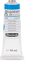 Schmincke Akademie 60 ml 402 Primary Cyan Yağlı Boya