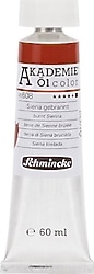 Schmincke Akademie 60 ml 608 Burnt Sienna Yağlı Boya