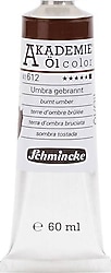 Schmincke Akademie 60 ml 612 Burnt Umber Yağlı Boya