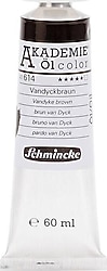 Schmincke Akademie 60 ml 614 Vandyke Brown Yağlı Boya