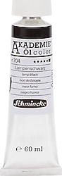 Schmincke Akademie 60 ml 704 Lamp Black Yağlı Boya