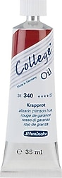 Schmincke College 35 ml 340 Alizarin Crimson Hue Yağlı Boya