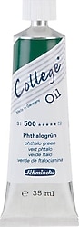 Schmincke College 35 ml 500 Phthalo Green Yağlı Boya