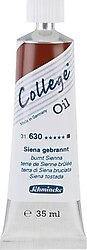Schmincke College 35 ml 630 Burnt Sienna Yağlı Boya