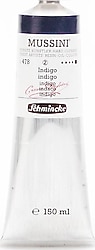 Schmincke Mussini 150 ml 478 Indigo Yağlı Boya