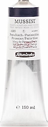 Schmincke Mussini 150 ml 490 Prussian Paris Blue Yağlı Boya
