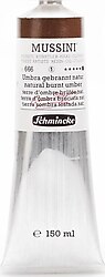 Schmincke Mussini 150 ml 666 Natural Burnt Umber Yağlı Boya