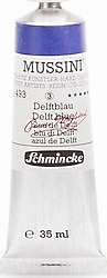 Schmincke Mussini 35 ml 493 Delft Blue Yağlı Boya