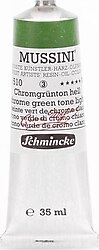 Schmincke Mussini 35 ml 510 Chrome Green Tone Light Yağlı Boya