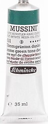Schmincke Mussini 35 ml 511 Chrome Green Tone Deep Yağlı Boya