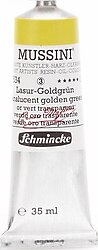 Schmincke Mussini 35 ml 534 Translucent Golden Green Yağlı Boya