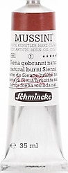 Schmincke Mussini 35 ml 661 Natural Burnt Sienna Yağlı Boya