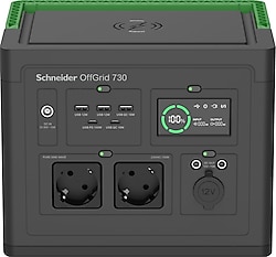 Schneider Electric PPS730-GR 738 Wh Taşınabilir Güç Kaynağı