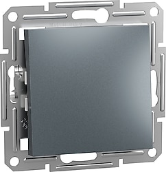 Schneider EPH0100162 Asfora Sıva Altı Çerçevesiz Çelik Anahtar Priz