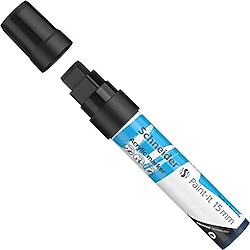 Schneider 330 15 mm 301 Siyah Akrilik Marker Kalem