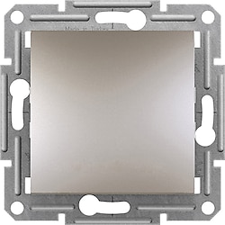 Schneider EPH0100169 Asfora Sıva Altı Bronz Çerçevesiz Anahtar Priz