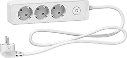 Schneider Electric Unica ST9431W Anahtarlı 1.5 m 3'lü Priz