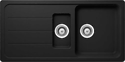Schock Formhaus D-150L 1.5 Gözlü Damlalıklı Nero Granit Eviye
