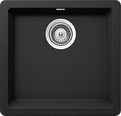 Schock Quadro N-100S Tek Gözlü Nero Granit Eviye