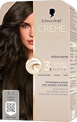 Schwarzkopf Creme Supreme 5.1 Soğuk Kahve Saç Boyası