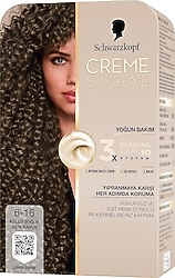 Schwarzkopf Creme Supreme 6.16 Küllü Soğuk Açık Kahve Saç Boyası