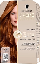 Schwarzkopf Creme Supreme 7.7 Sıcak Bakır Saç Boyası
