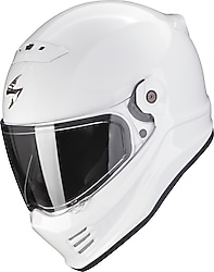 Scorpion Covert FX Beyaz Kapalı Motosiklet Kaskı