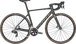 Scott Addict RC 30 HD Antrasit 24 Vites 26 Jant Yol Bisikleti