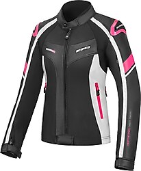Scoyco JK152 Kadın Pembe 4 Mevsim Motosiklet Montu