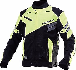 Scoyco JK36 Siyah-Neon Sarı Yazlık Motosiklet Montu