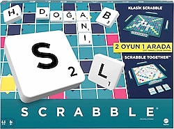 Scrabble Orijinal 2'si 1 Arada Türkçe HXV98