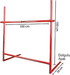 Scucs SCX 1253 Engeli Atletizm Ayaklı Ağırlık