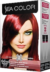 Sea Color 66.46 Ateş Kızılı Saç Boyası