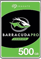 Seagate BarraCuda Pro ST500LM034 SATA 3.0 7200 RPM 2.5" 500 GB Harddisk